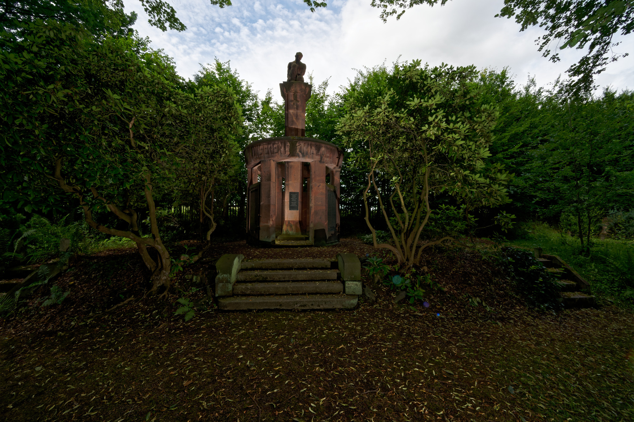Kriegerdenkmal auf dem Friedhof Ebersdorf