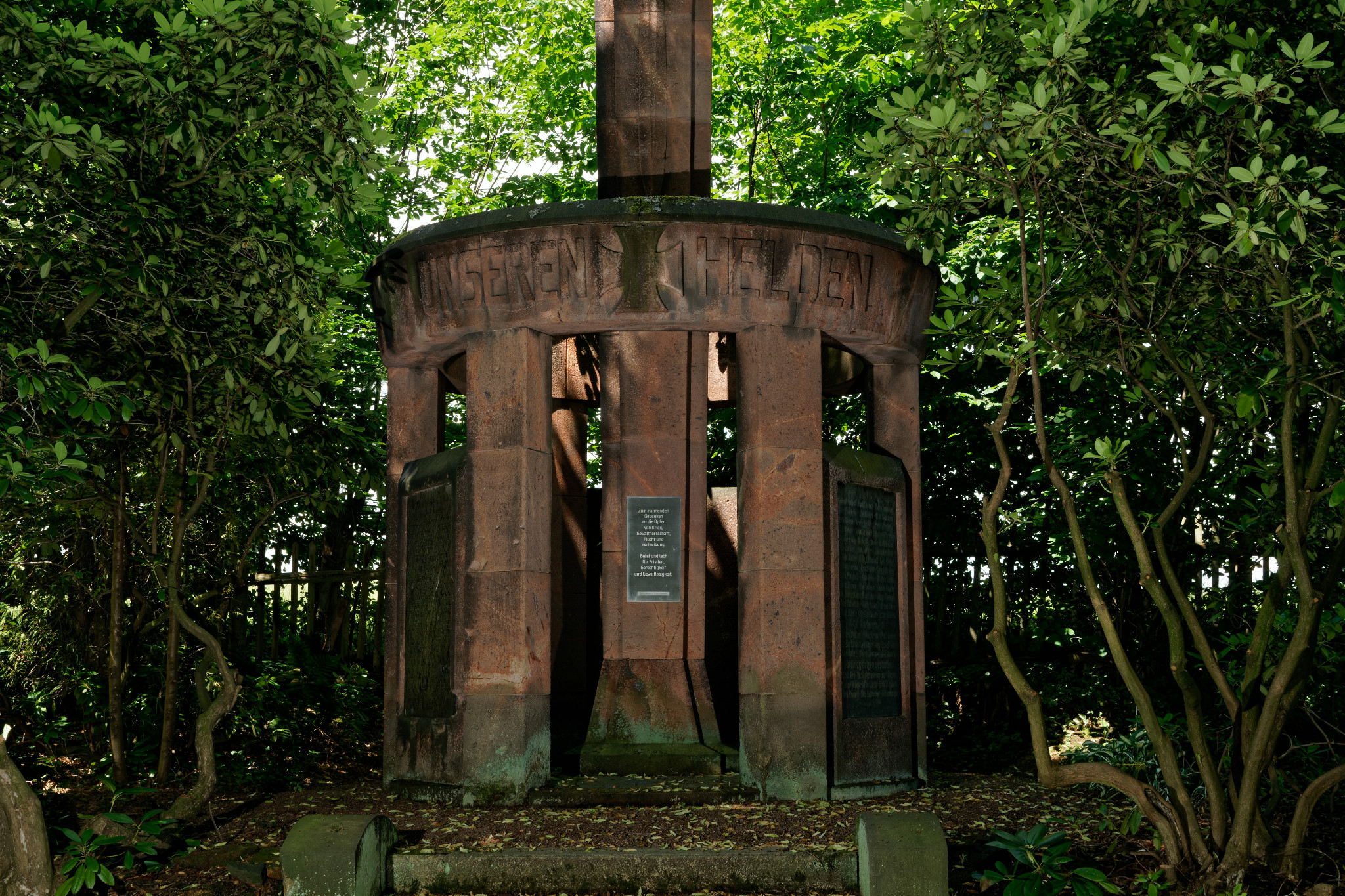 Kriegerdenkmal auf dem Friedhof Ebersdorf