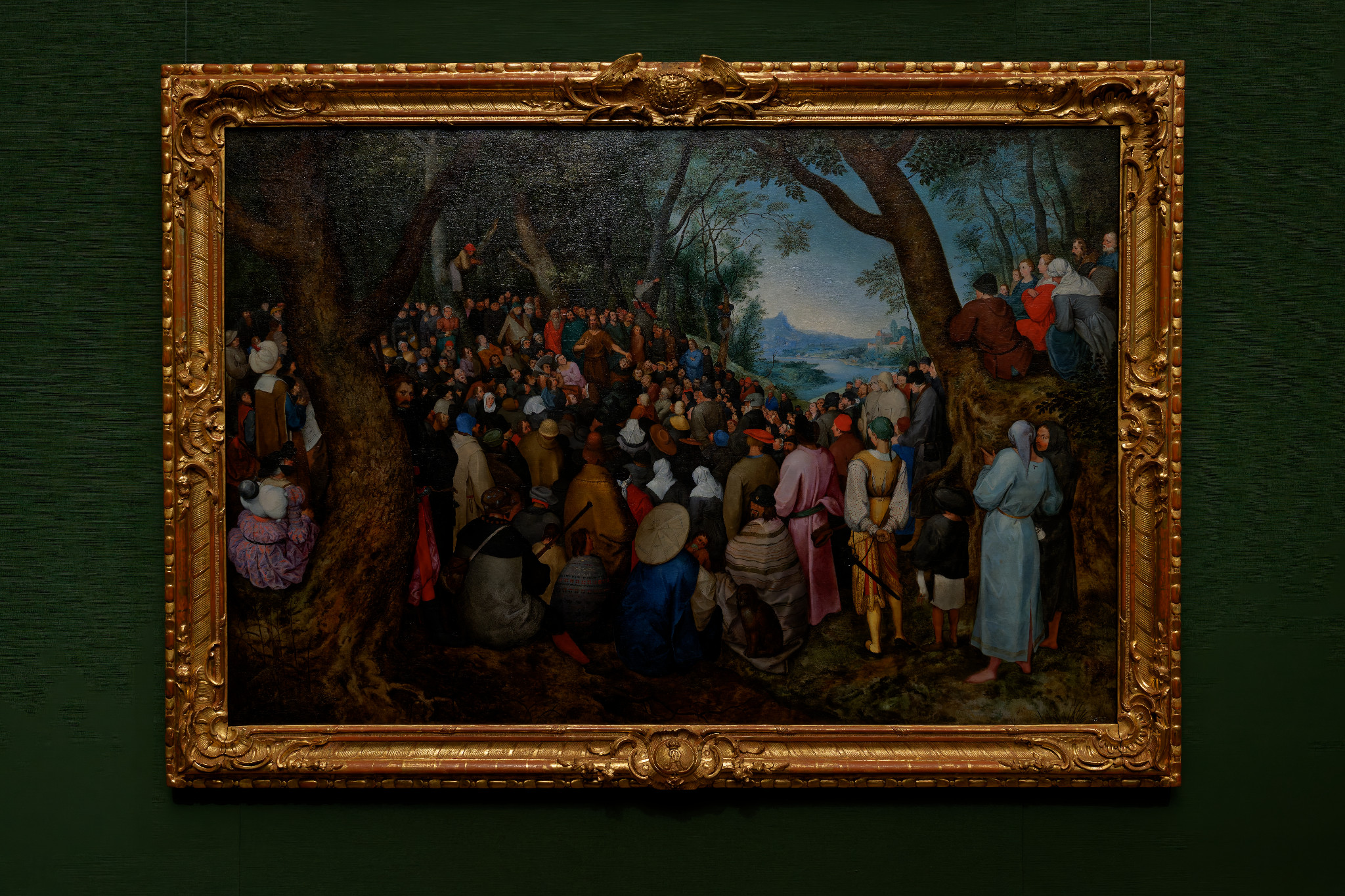 Pieter Bruegel - Die Predigt Johannes des Täufers um 1600