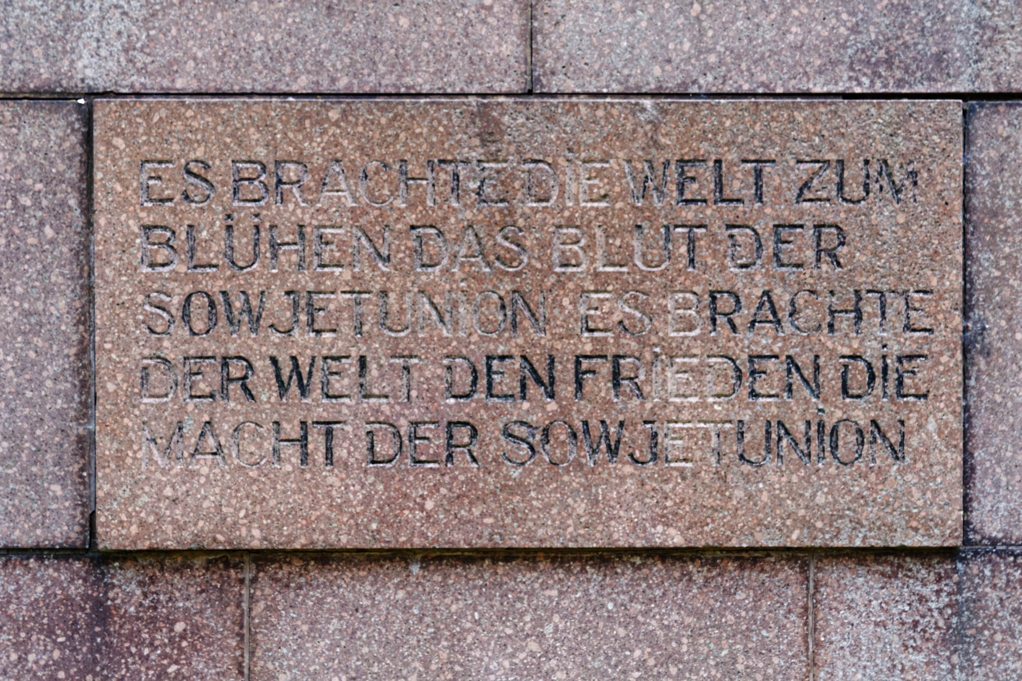 Mahnmal bei der Burg Querfurt - Mai 2018