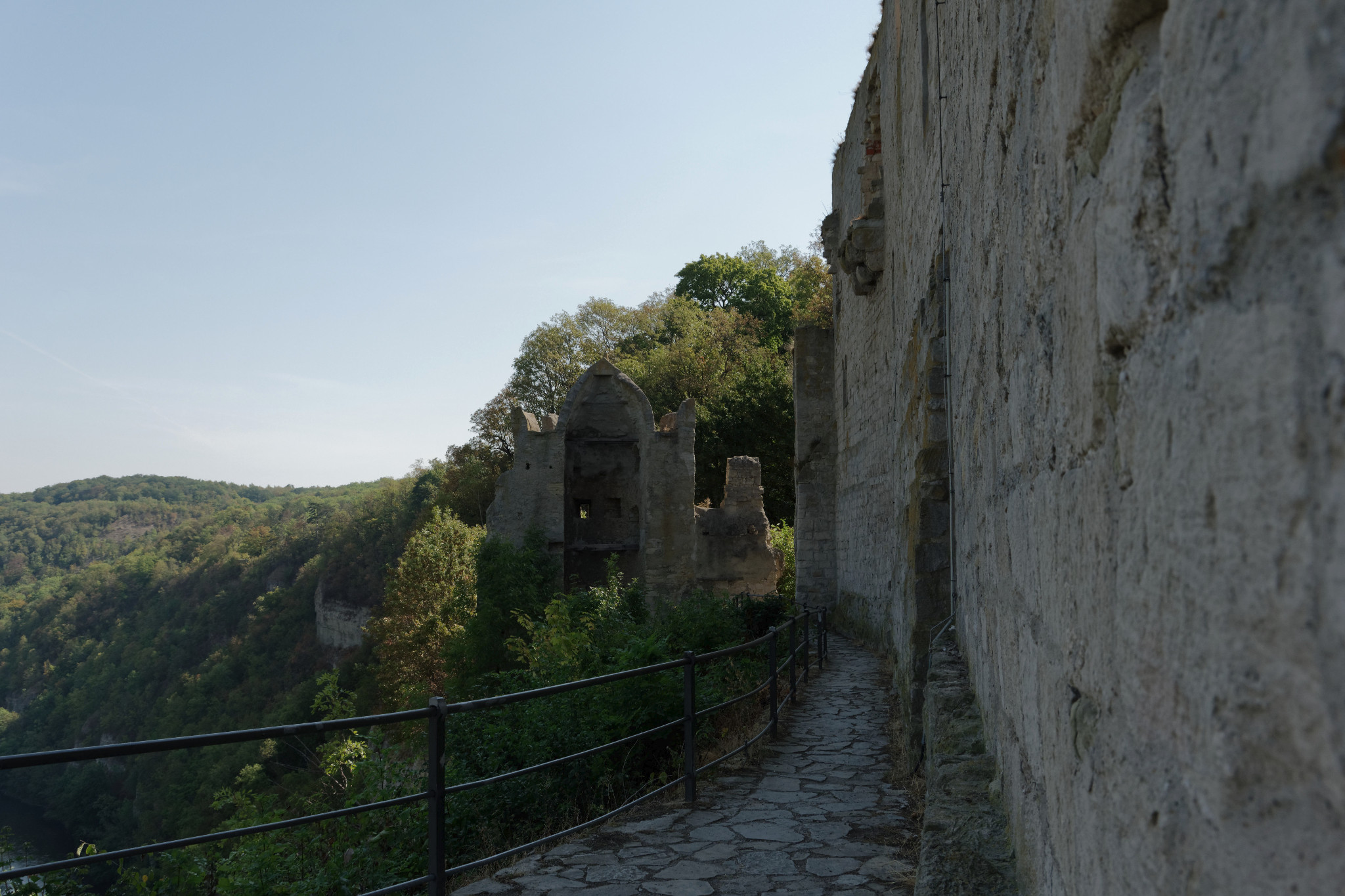 Rudelsburg bei Bad Kösen - Aug. 2018