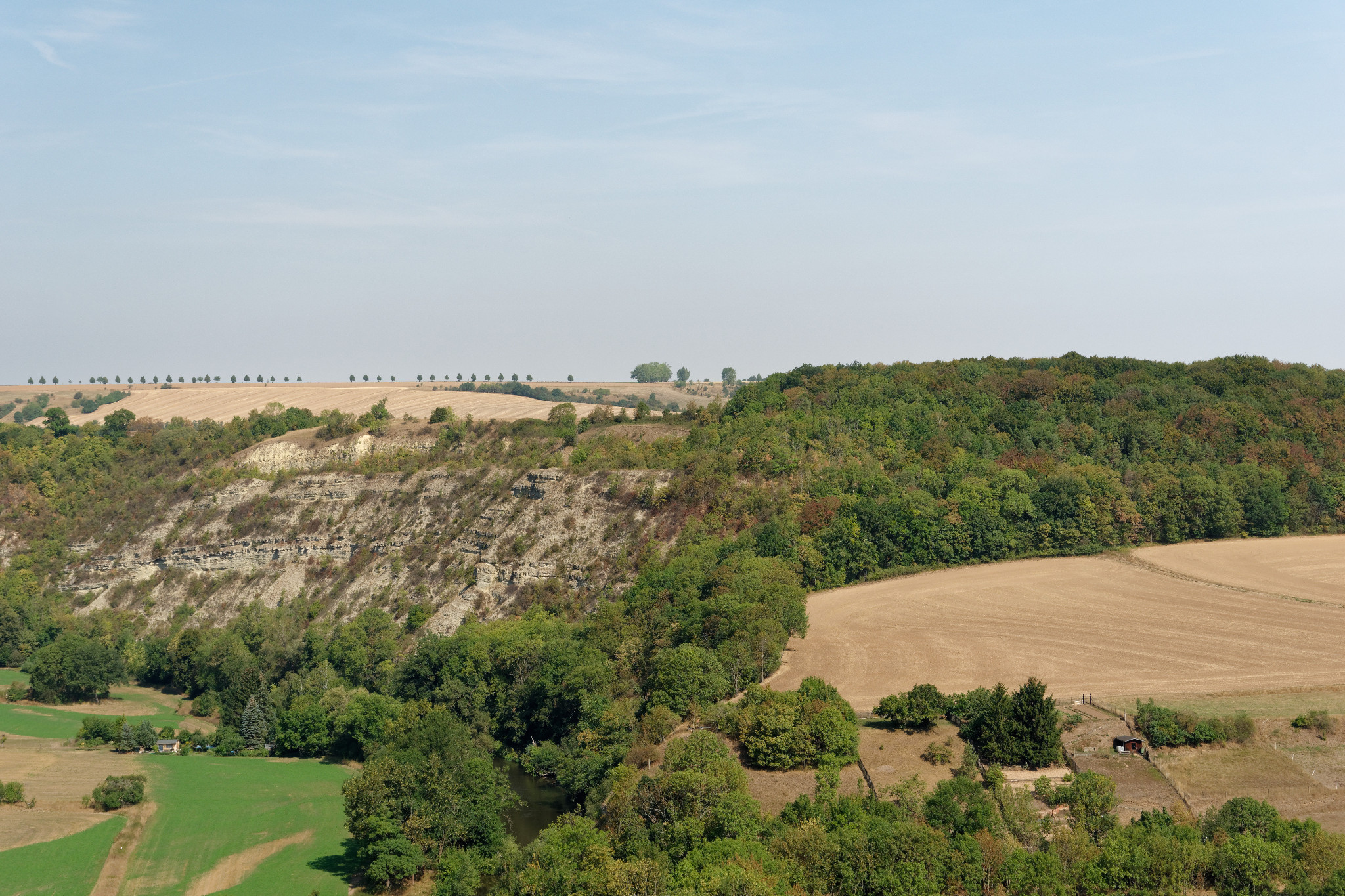 Rudelsburg bei Bad Kösen - Aug. 2018
