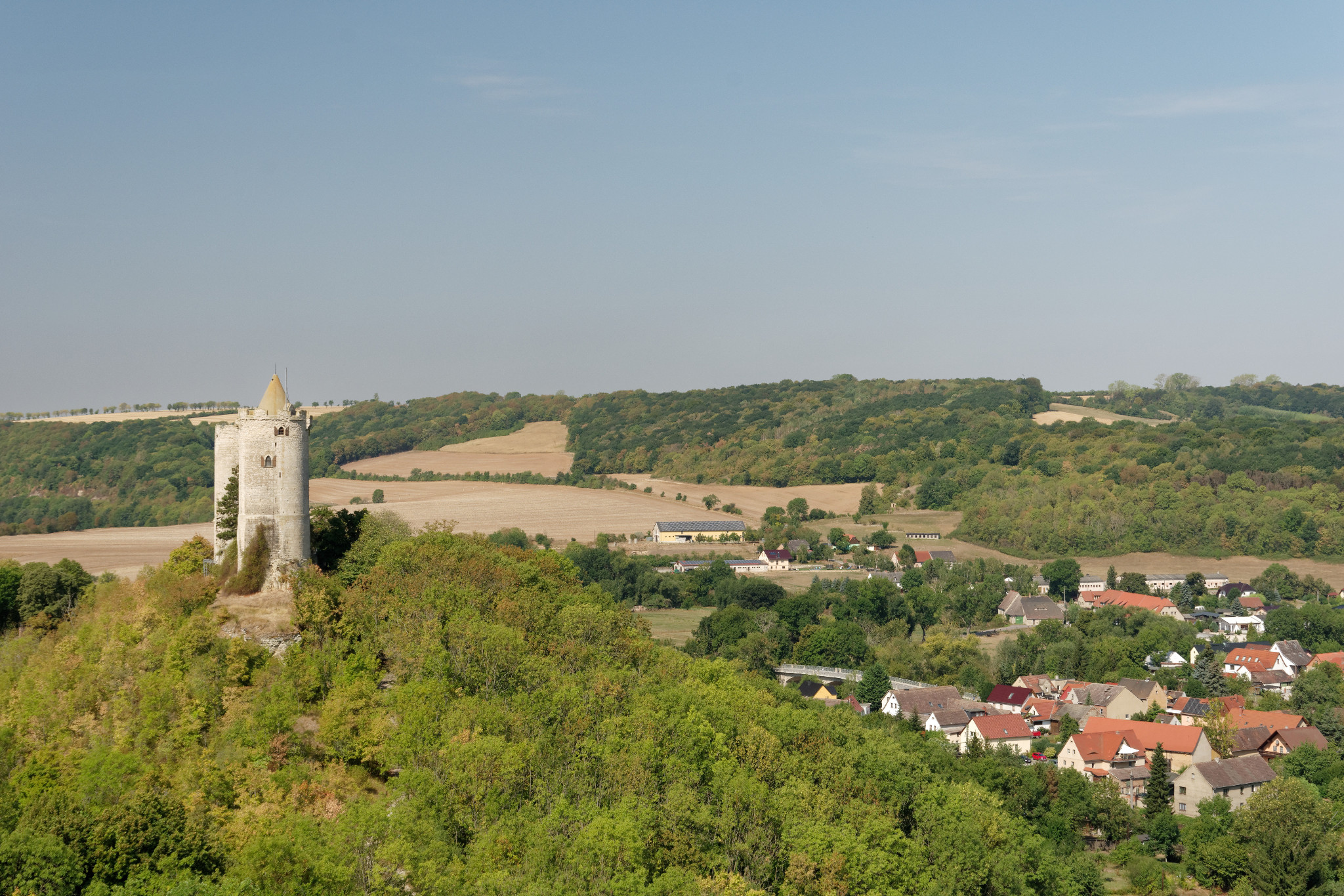 Rudelsburg bei Bad Kösen - Aug. 2018