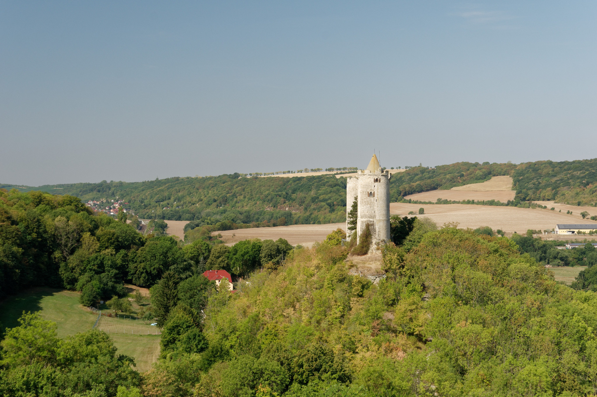 Rudelsburg bei Bad Kösen - Aug. 2018