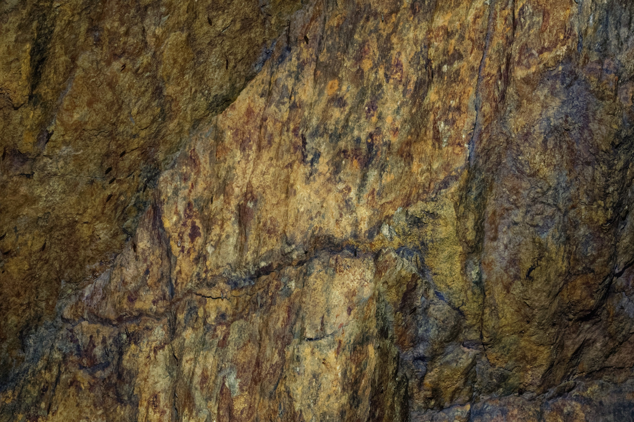 Spinnen im Felsenkeller der Weberei